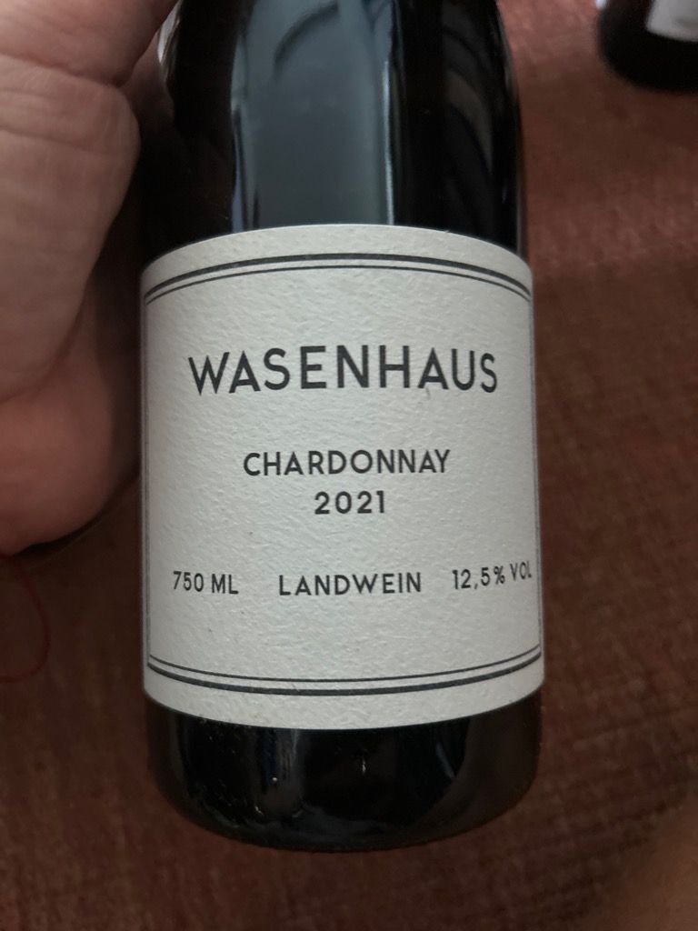 2021 Wasenhaus Chardonnay - CellarTracker