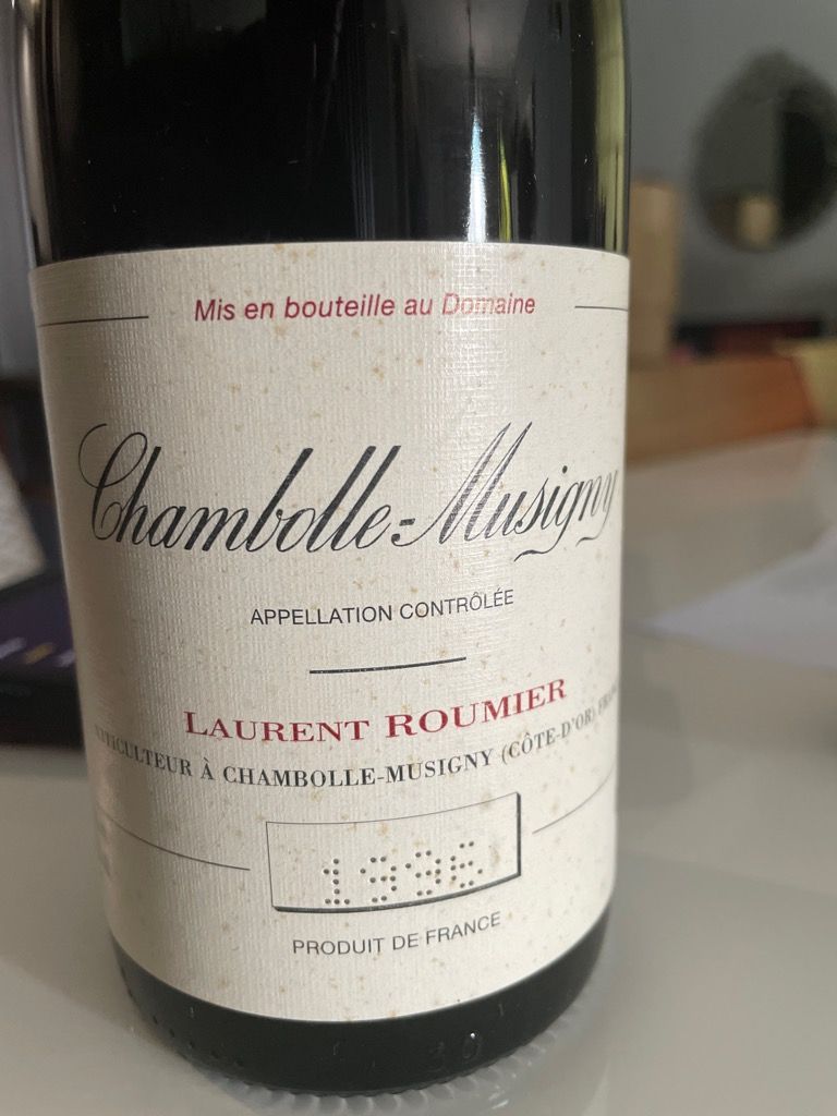 2022 Domaine Laurent Roumier Chambolle-Musigny - CellarTracker