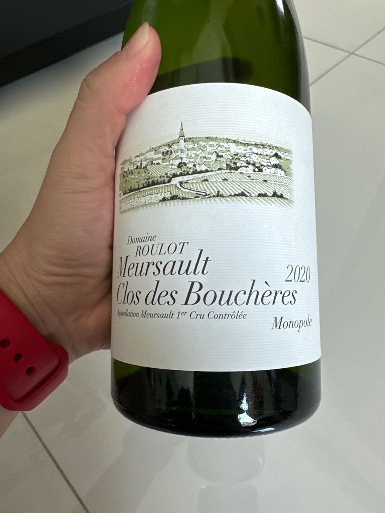 2020 Domaine Roulot Meursault 1er Cru Clos des Bouchères - CellarTracker