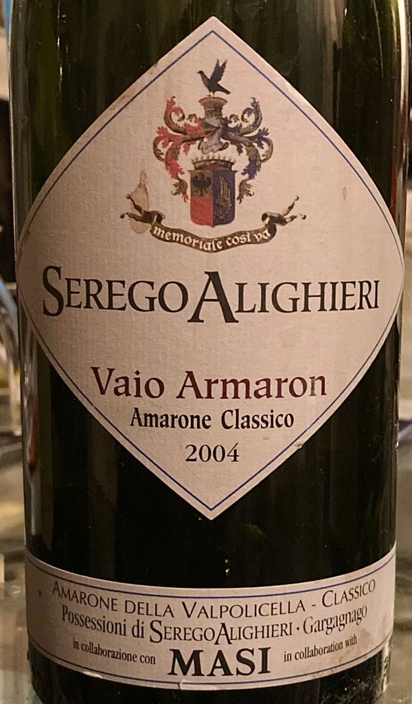 2004 Masi Amarone della Valpolicella Classico Ser go Alighieri