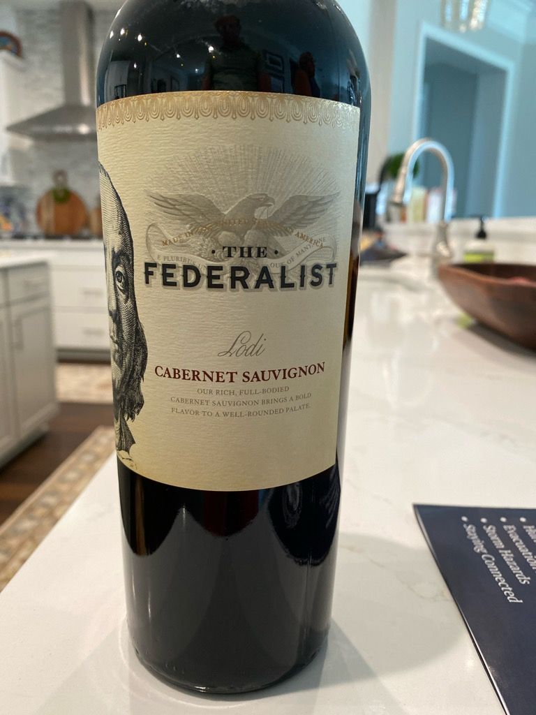 2020 The Federalist Wines Sauvignon The Federalist, USA