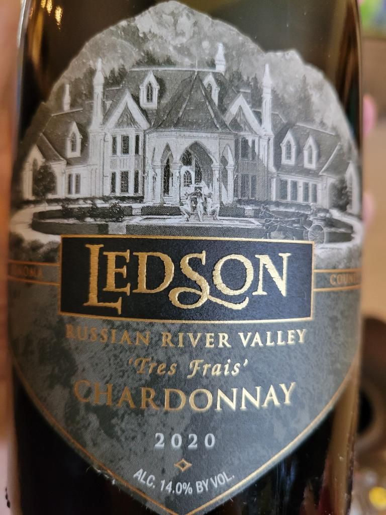 2020 Ledson Chardonnay Tres Frais Russian River Valley, USA, California