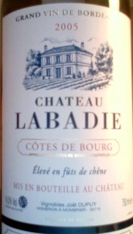2004 Château Labadie Côtes de Bourg - CellarTracker