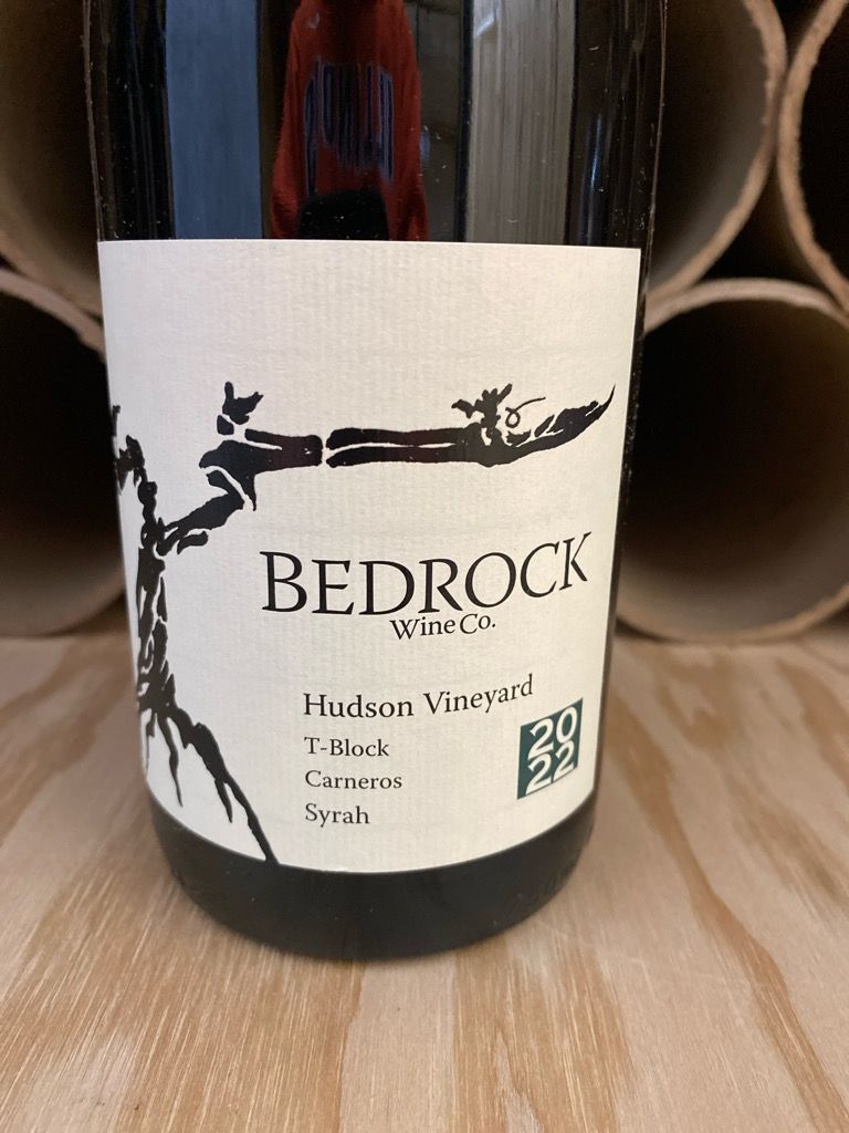 2022 Bedrock Wine Co. Syrah T Block Hudson Vineyard - CellarTracker
