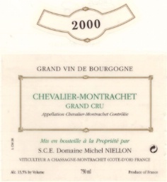 2000 Domaine Michel Niellon Chevalier-Montrachet - CellarTracker