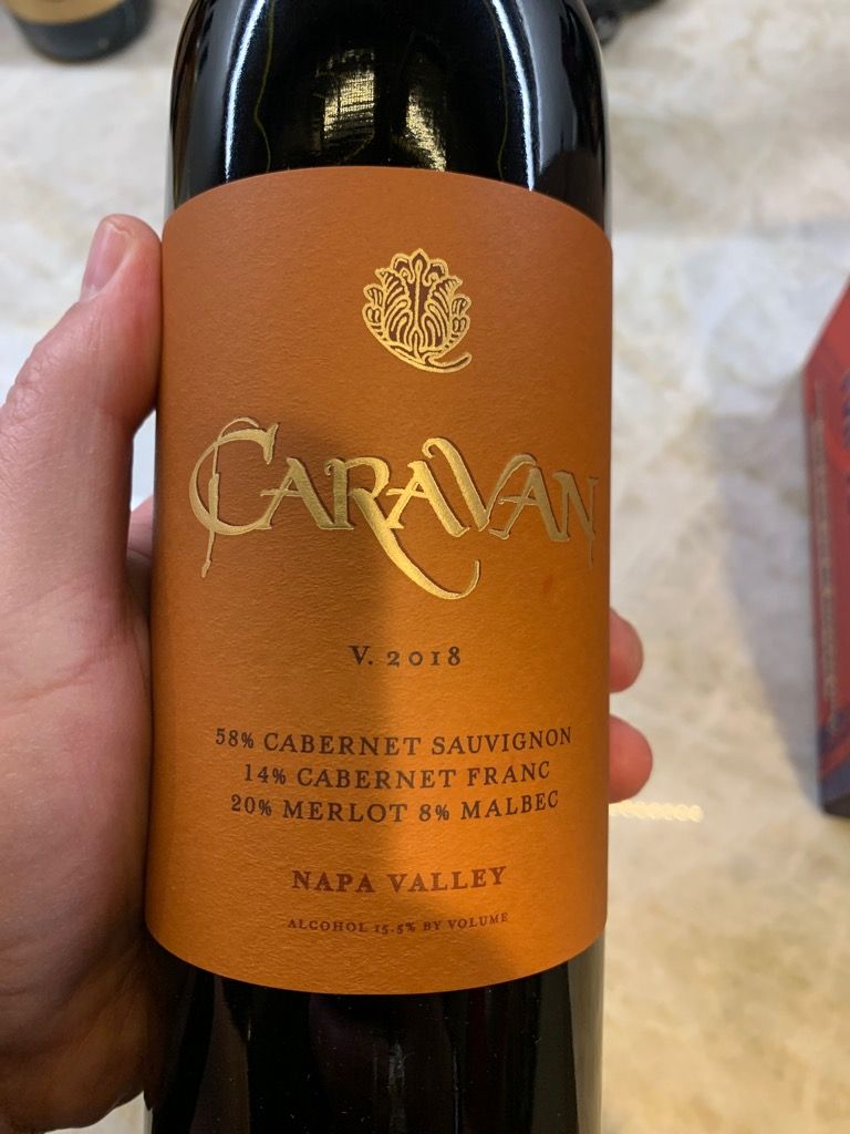 2018 Darioush Cabernet Sauvignon Caravan Usa California Napa Valley