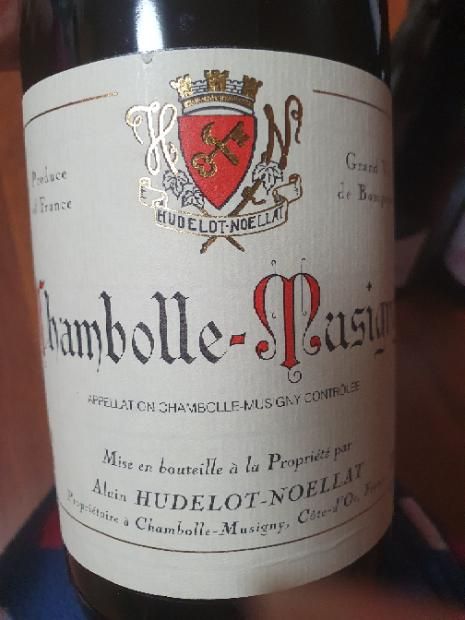 2015 Alain Hudelot-Noëllat Chambolle-Musigny - CellarTracker