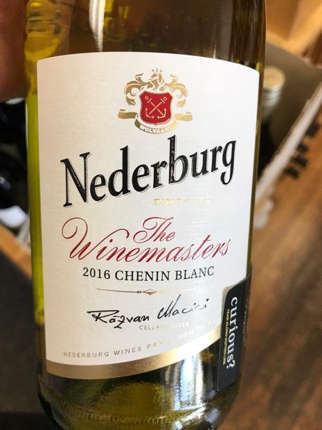 2016 Nederburg Chenin Blanc The winemasters, South Africa, Western Cape ...