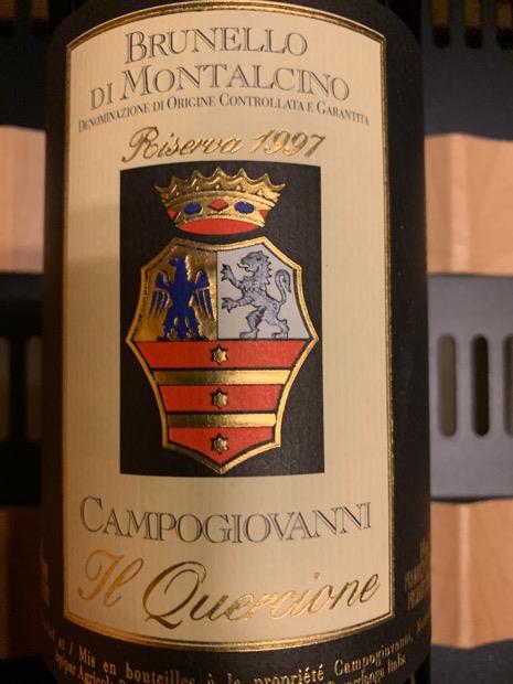 1997 Campogiovanni (San Felice) Brunello di Montalcino Riserva Il