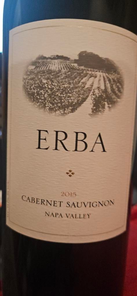 2015 Erba Mountainside Vineyards Cabernet Sauvignon - CellarTracker