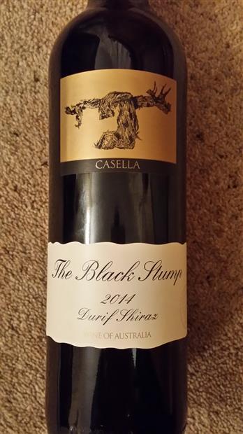 black stump red wine