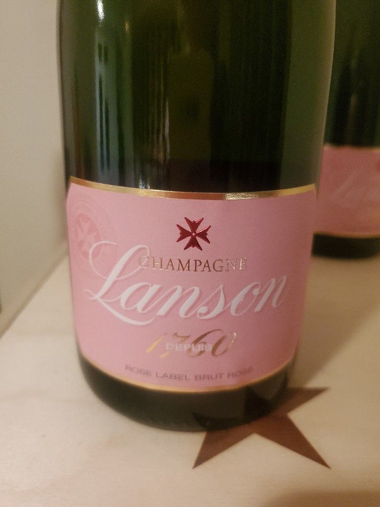 Lanson Pink Label Limited Edition Brut Rosé Champagne