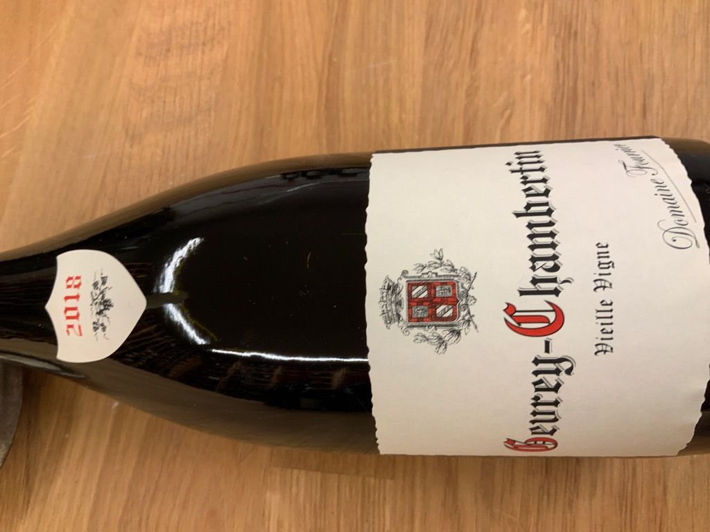 2020 Domaine Fourrier Gevrey-Chambertin Vieille Vigne - CellarTracker