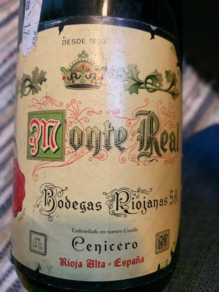 1978 Bodegas Riojanas Rioja Monte Real Gran Reserva