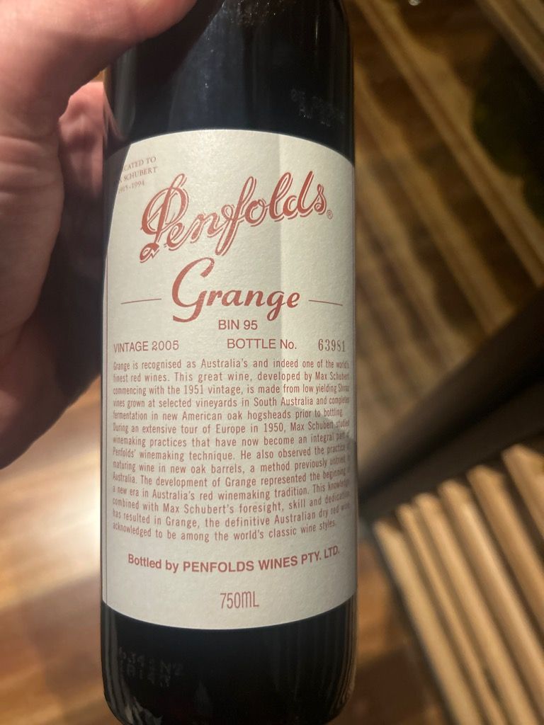 2006 Penfolds Grange - CellarTracker