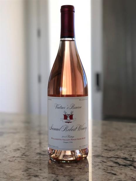 2017 Samuel Robert Winery Pinot Noir Vintner's Reserve Rosé, USA ...