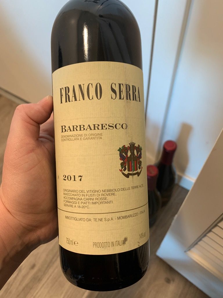 2019 Franco Serra Barbaresco Italy Piedmont Langhe Barbaresco