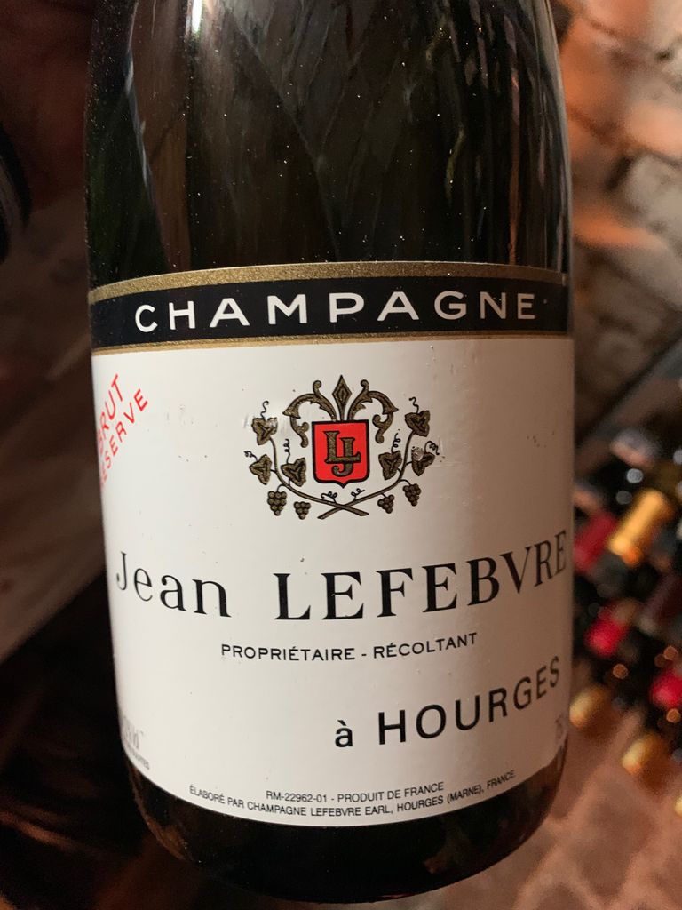 NV Lefebvre Champagne Réserve Brut, France, Champagne CellarTracker