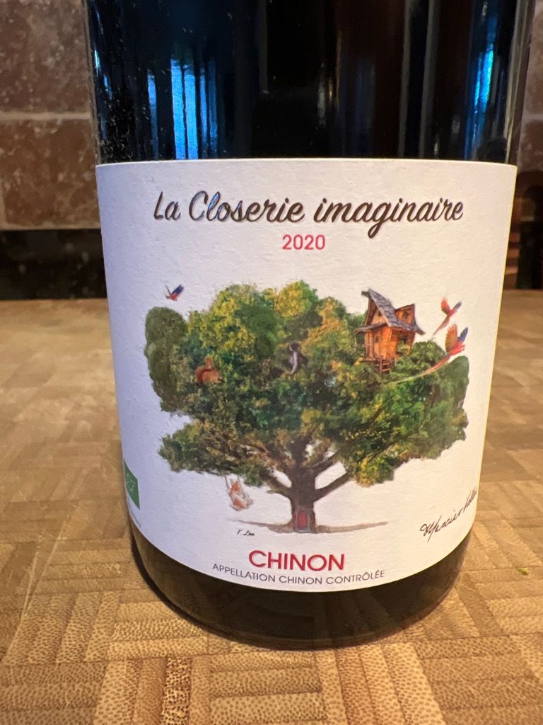 2020 La Closerie Imaginaire Chinon, France, Loire Valley, Touraine, Chinon CellarTracker