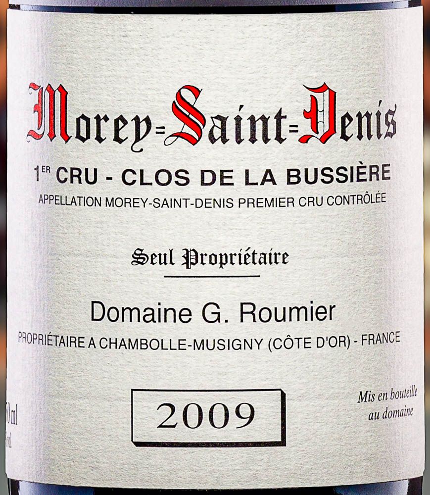 2009 Domaine G. Roumier / Christophe Roumier Morey St. Denis