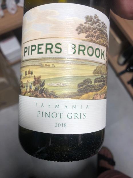 2018 Pipers Brook Vineyard Pinot Gris, Australia, Tasmania - CellarTracker