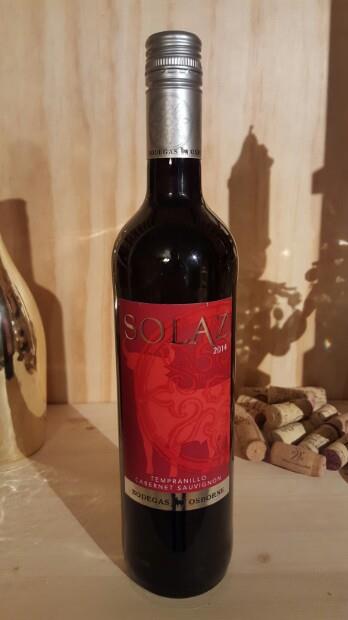 2014 Osborne Tempranillo Cabernet Sauvignon Solaz Spain Castilla La 