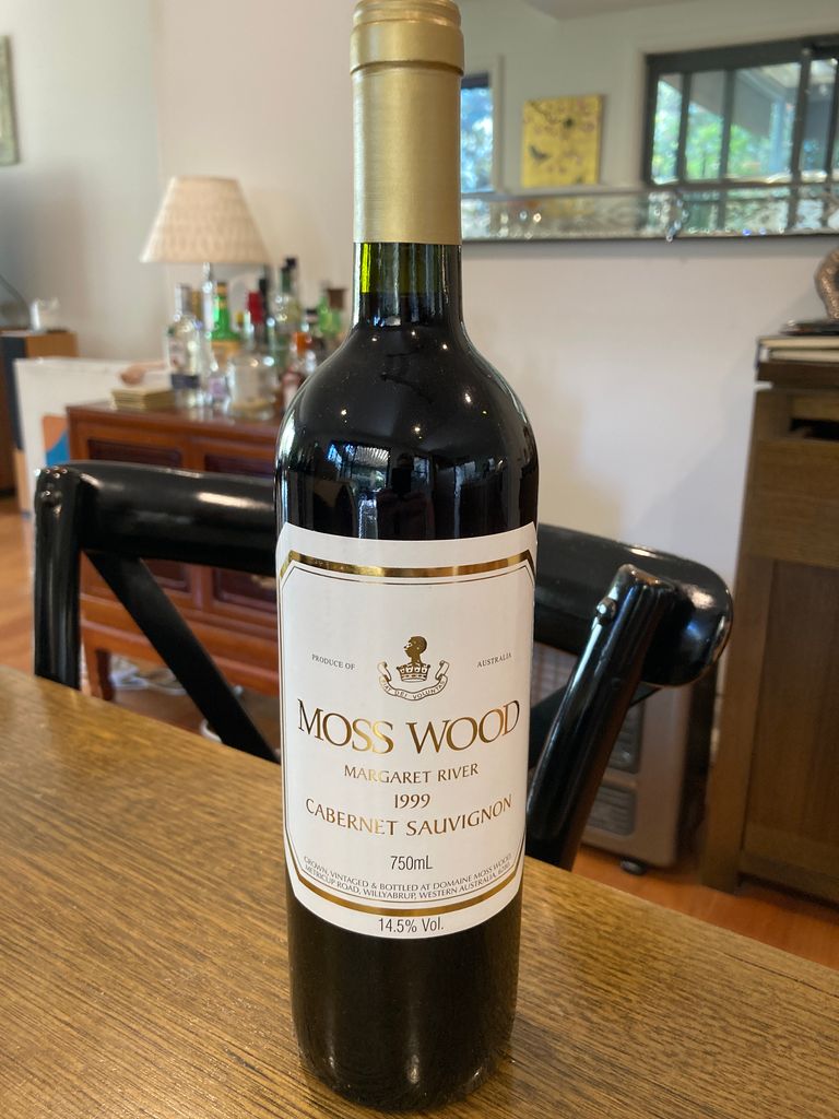 1999 Moss Wood Cabernet Sauvignon - CellarTracker