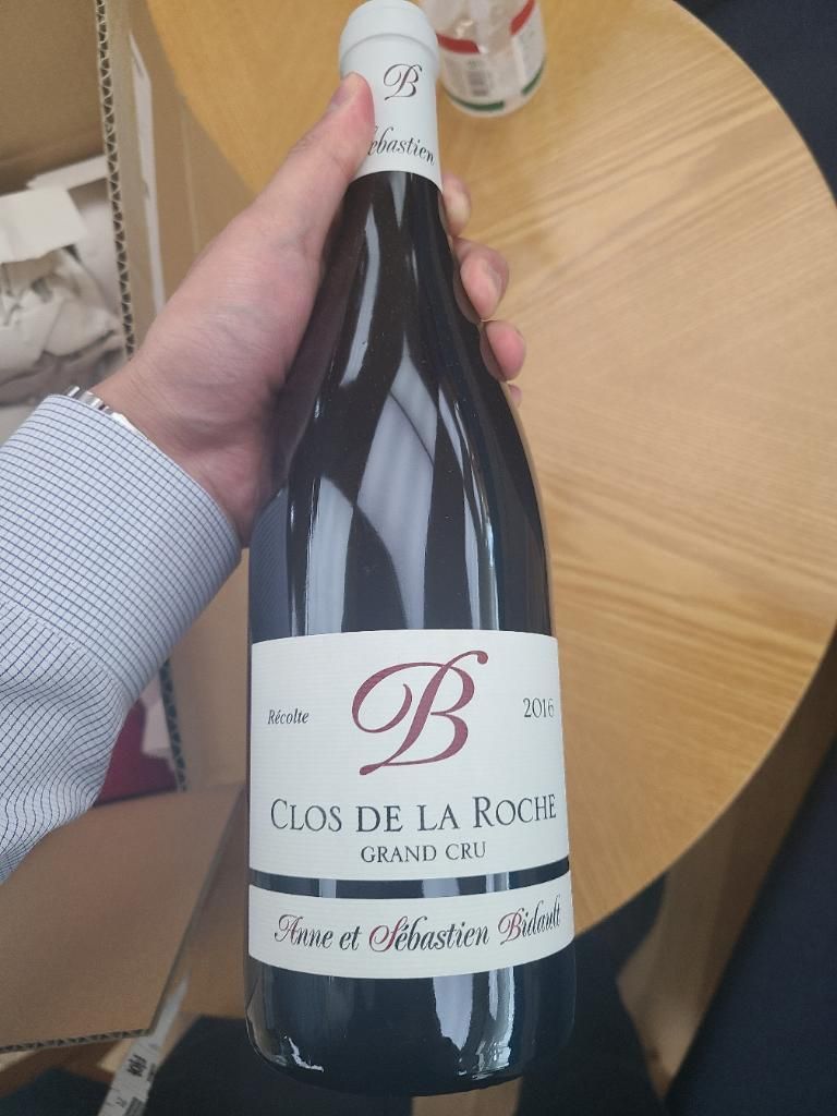 2016 Anne et Sébastien Bidault Clos de la Roche - CellarTracker