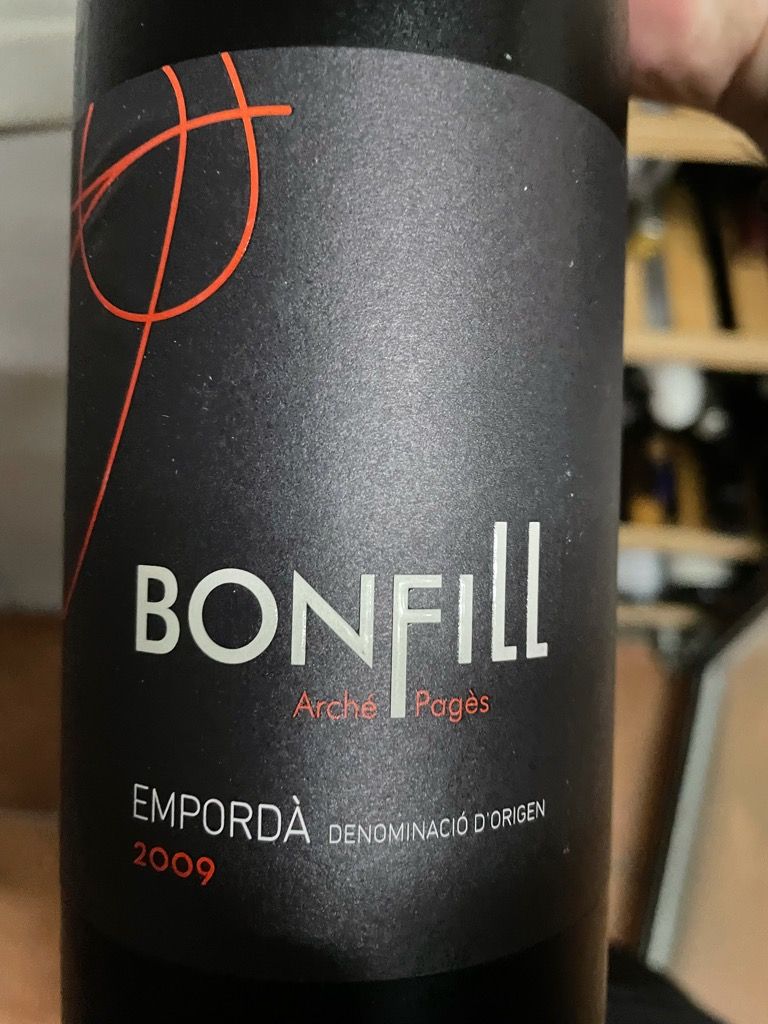 2019 Celler Arche Pages Empord Bonfill CellarTracker