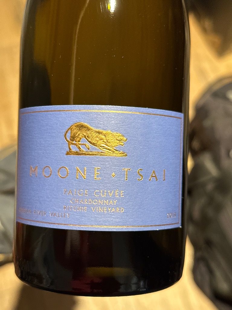 2022 Moone-Tsai Vineyards Chardonnay Paige Cuvee Ritchie Vineyard, USA ...