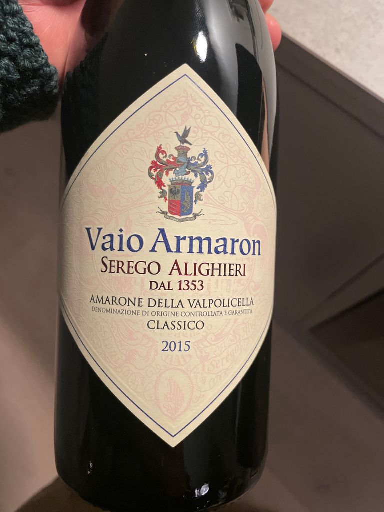 2015 Masi Amarone della Valpolicella Classico Ser go Alighieri