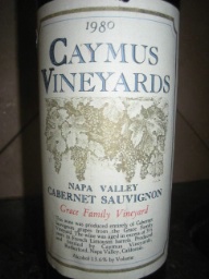 1981 Caymus Cabernet Sauvignon Grace Family Vineyard 1981 Caymus Cabernet Sauvignon Grace Family Vineyard