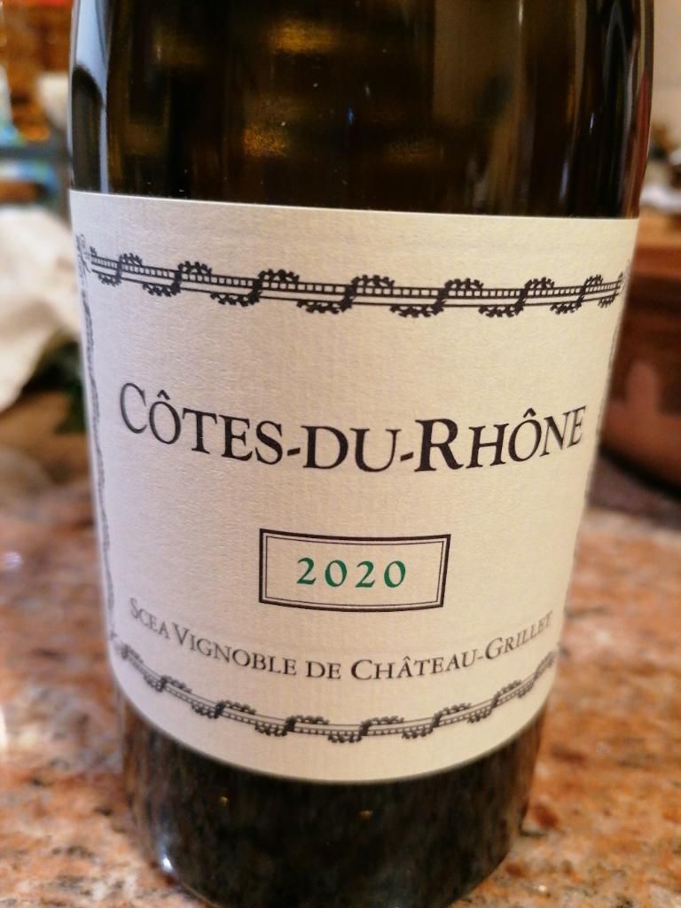 2020 Château-Grillet (Pinault) Côtes du Rhône Blanc