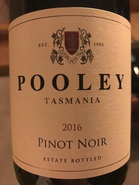 2016 Pooley Pinot Noir, Australia, Tasmania - CellarTracker