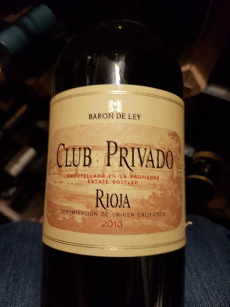 2013 Baron de Ley Rioja Club Privado Reserva, Spain, La Rioja, La Rioja  Alavesa, Rioja - CellarTracker