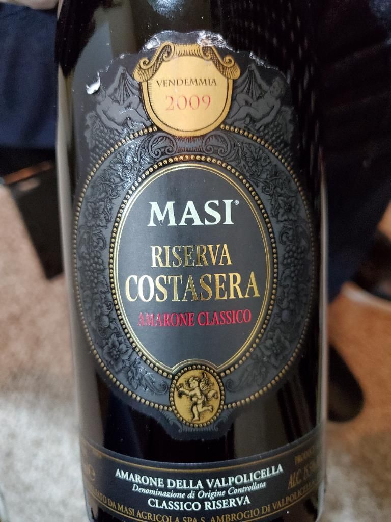 値下げ750mlMASI COSTASERA AMARONE 2009 2009 Masi Amarone della Valpolicella Classico Riserva Costasera
