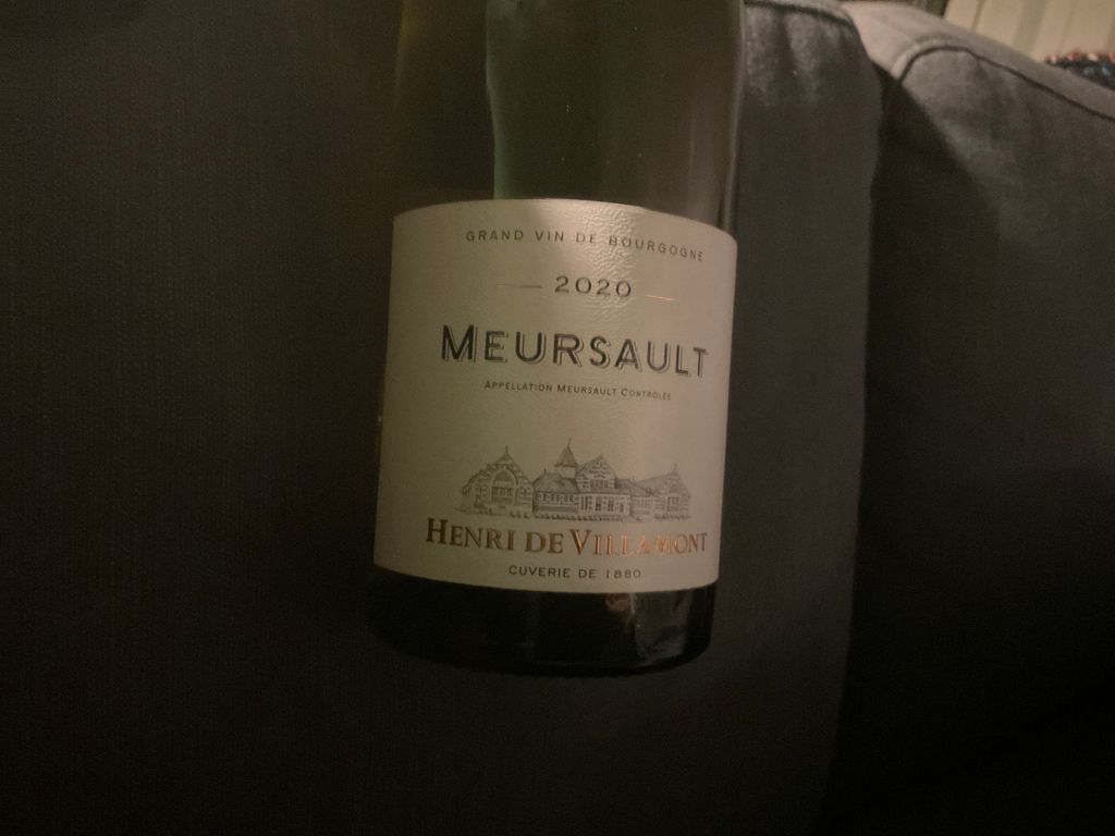 2022 Henri de Villamont Meursault - CellarTracker