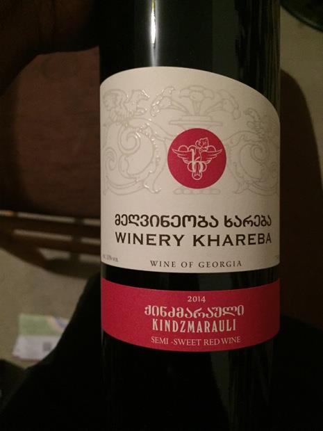 2014 Khareba Kindzmarauli, Georgia, Kakheti, Kindzmarauli - CellarTracker