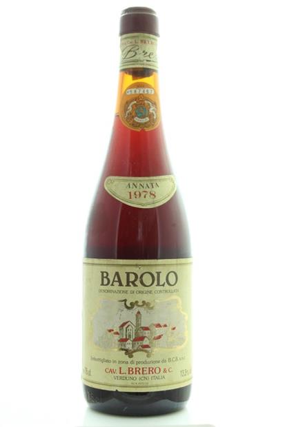 1978 Brero Barolo, Italy, Piedmont, Langhe, Barolo - CellarTracker