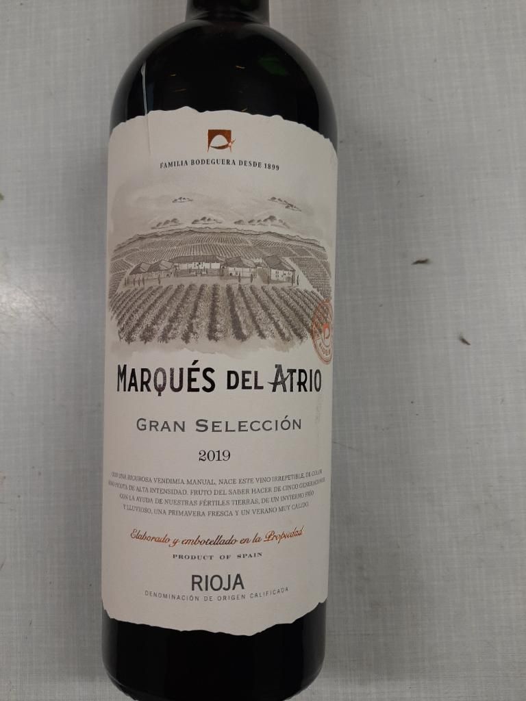 20-60代 人気ファッションブランド Marqués 2019 del CellarTracker - Selección Gran Rioja Atrio ワイン