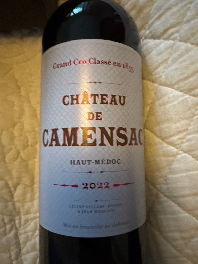 2022 Château de Camensac - CellarTracker