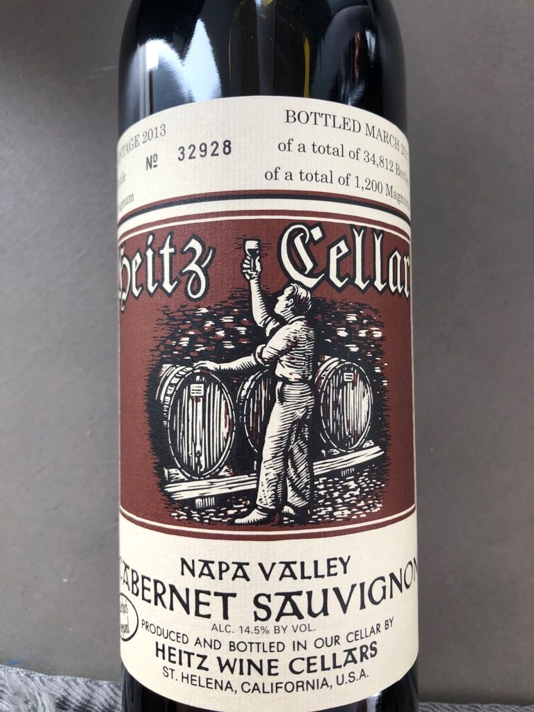 Heitz cellar hotsell cabernet sauvignon 2013