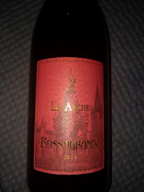 2015 Le Arche Rossogrande Veronese IGT CellarTracker