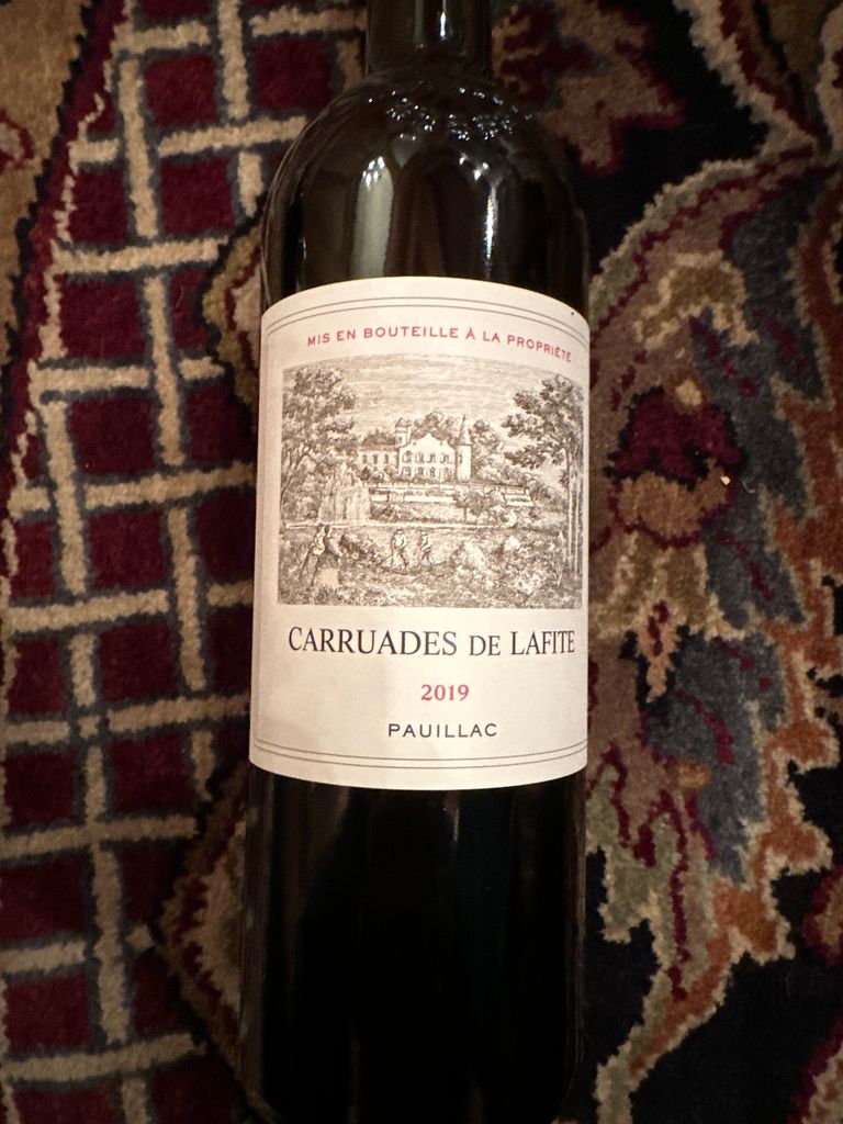 2019 Château Lafite Rothschild Carruades de Lafite - CellarTracker