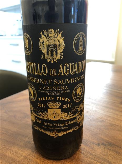 Castillo De Aguaron Gran Reserva Carinena 2011 2017 Castillo De Aguaron Cabernet Sauvignon Cariñena Viejas Vides