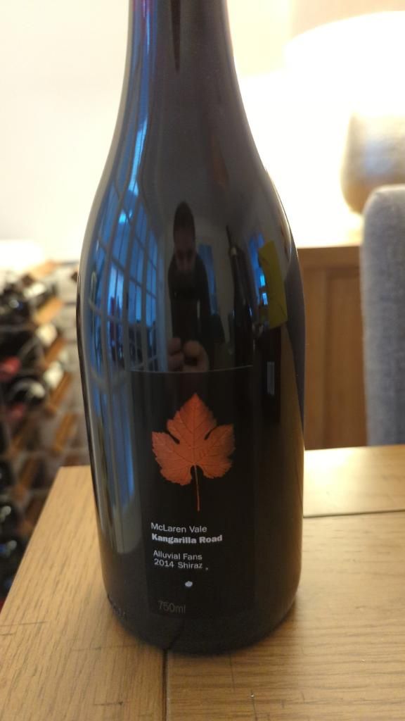 2015 Kangarilla Road Shiraz Alluvial Fans, Australia, South Australia