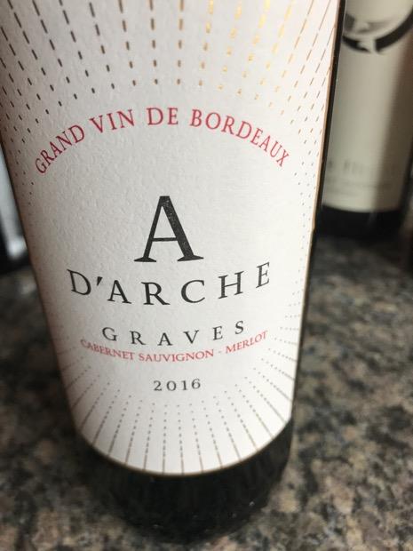 2015 A d Arche Graves CellarTracker