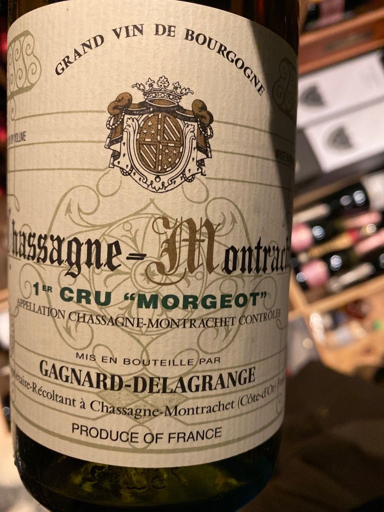 2011 Gagnard-Delagrange Chassagne-Montrachet 1er Cru Morgeot, France ...