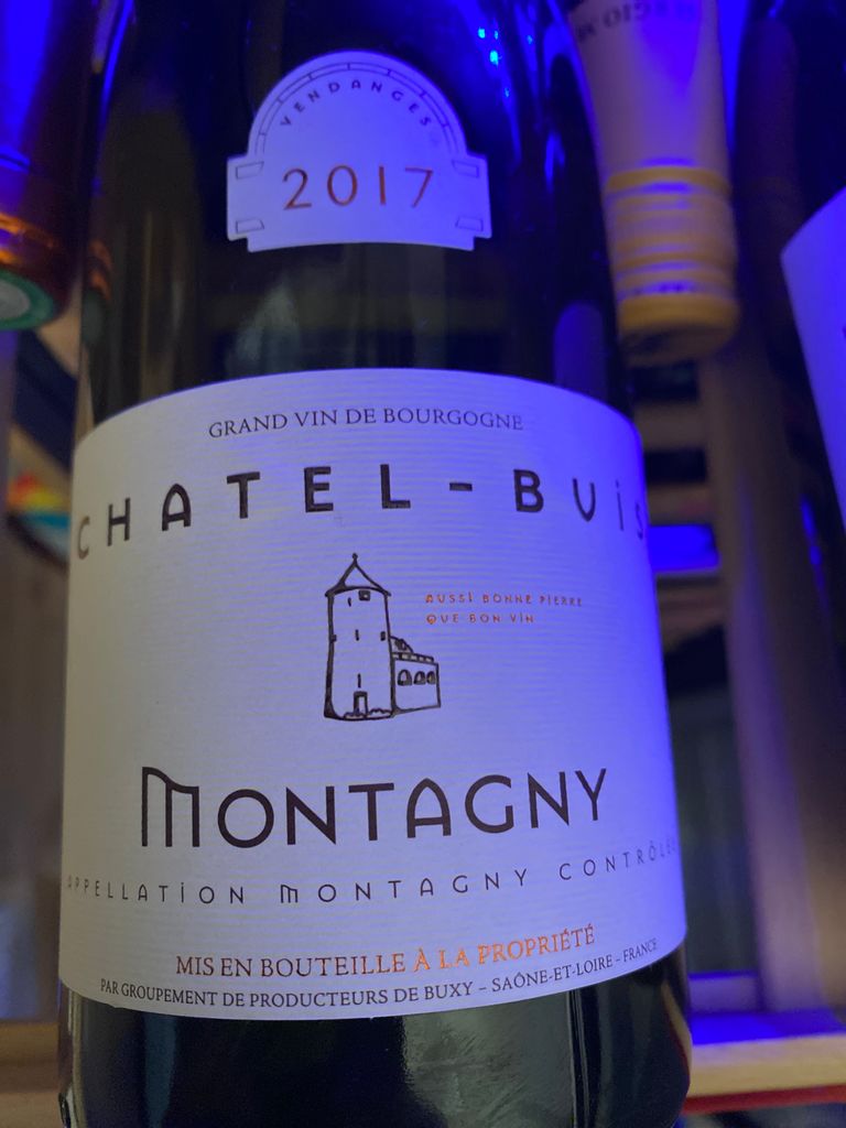 2019 Chatel-Buis Montagny Buxy Blanc, France, Burgundy, Côte ...