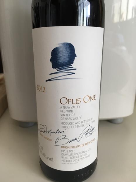 2012 Opus One - CellarTracker